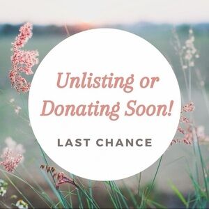Unlisting or Donating Soon Notice